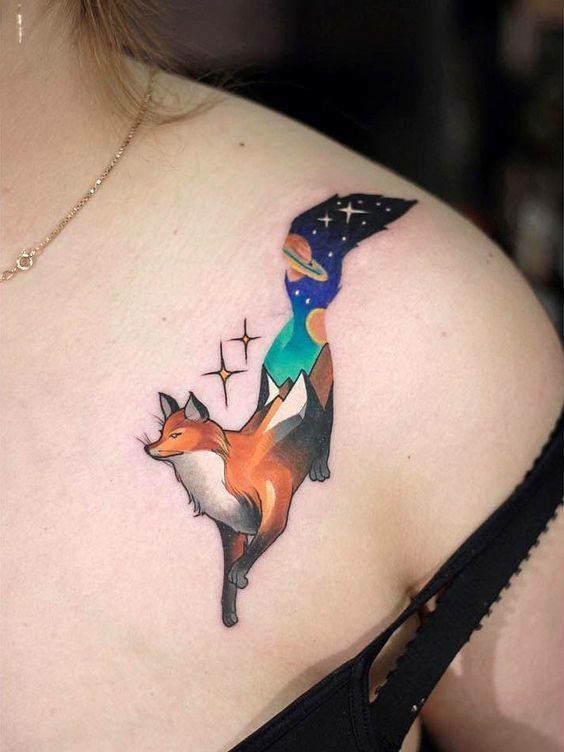 Gợi ý 444+ hình xăm con cáo ma mị, quyến rũ và cuốn hút - Genztattoo