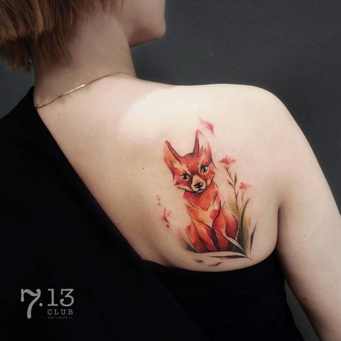 Gợi ý 444+ hình xăm con cáo ma mị, quyến rũ và cuốn hút - Genztattoo