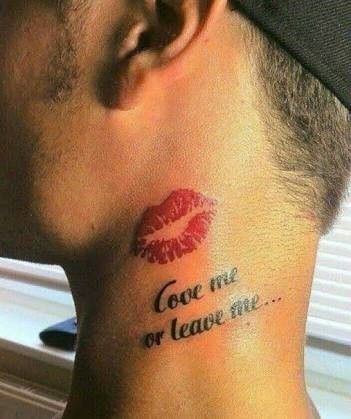 khám phá vẻ đẹp của mẫu tattoo nụ hôn