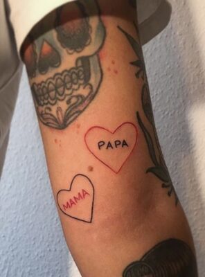 Top 999+ hình xăm chữ mom dad siêu độc đáo và ấn tượng - Genztattoo