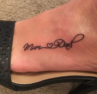 Top 999+ hình xăm chữ mom dad siêu độc đáo và ấn tượng - Genztattoo
