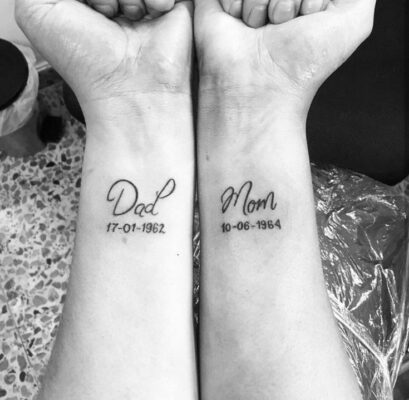 Top 999+ hình xăm chữ mom dad siêu độc đáo và ấn tượng - Genztattoo