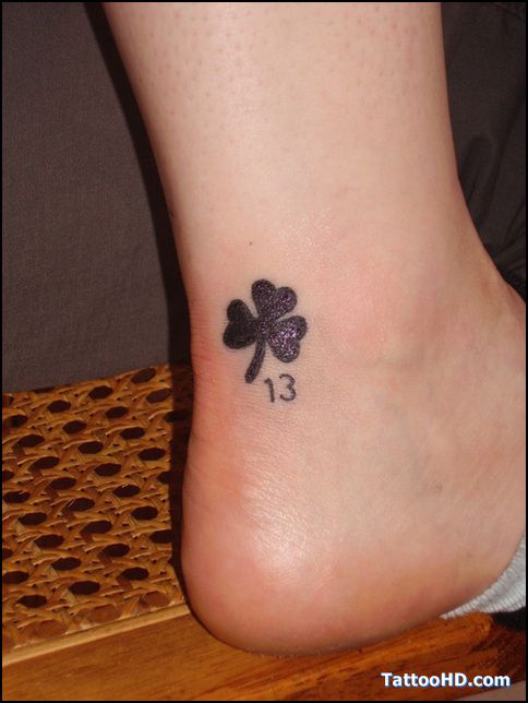 hình xăm biểu tượng may mắn ở chân 666+ hình xăm hoa may mắn nhiều anh em đang tìm kiếm - Genztattoo