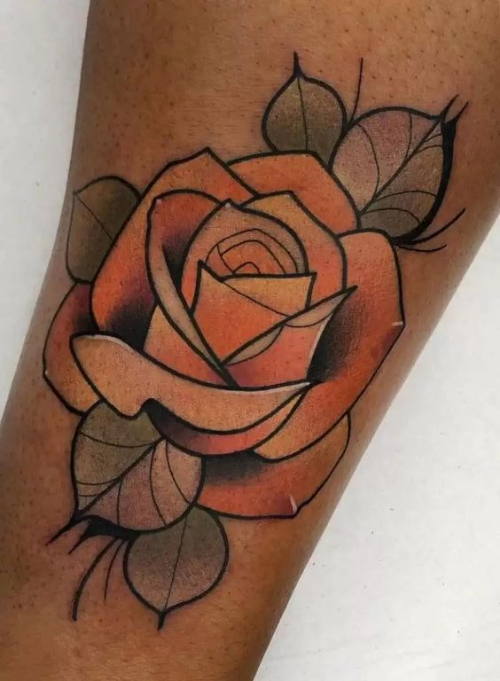hình xăm hoa may mắn hoa hồng 666+ hình xăm hoa may mắn nhiều anh em đang tìm kiếm - Genztattoo