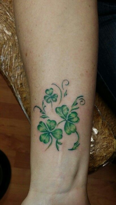 thiết kế hình xăm cỏ 4 lá may mắn 666+ hình xăm hoa may mắn nhiều anh em đang tìm kiếm - Genztattoo