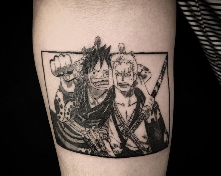 Hình xăm Luffy và những người bạn của anh ấy Tổng hợp 777+ hình xăm luffy độc đáo và ấn tượng nhất - Genztattoo
