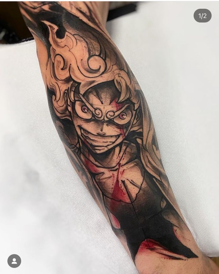 hình xăm luffy siêu ngầu dành cho nam Tổng hợp 777+ hình xăm luffy độc đáo và ấn tượng nhất - Genztattoo