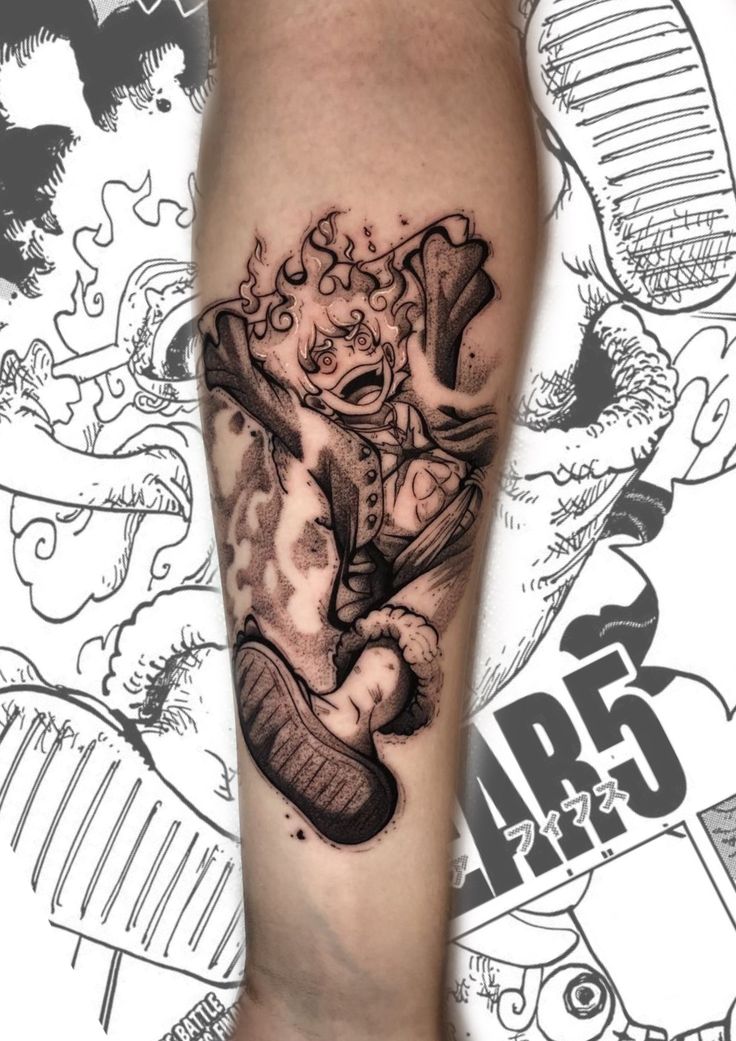 hình xăm luffy giận dữ cực ngầu Tổng hợp 777+ hình xăm luffy độc đáo và ấn tượng nhất - Genztattoo