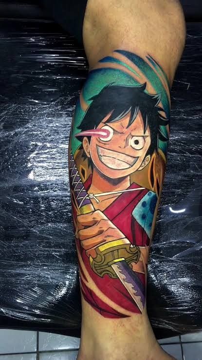 hình xăm luffy vô tư vui nhộn Tổng hợp 777+ hình xăm luffy độc đáo và ấn tượng nhất - Genztattoo
