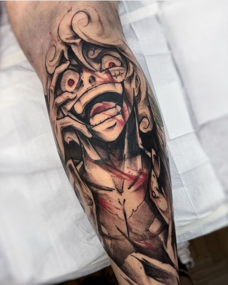hình xăm luffy đẹp cho nam Tổng hợp 777+ hình xăm luffy độc đáo và ấn tượng nhất - Genztattoo