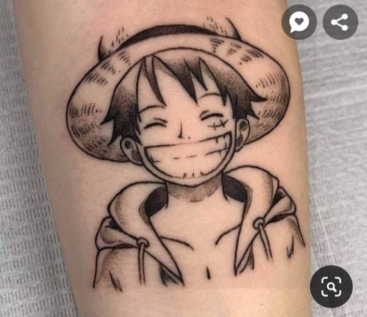 hình xăm luffy siêu hài hước Tổng hợp 777+ hình xăm luffy độc đáo và ấn tượng nhất - Genztattoo