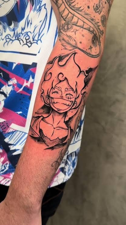 hình xăm luffy đơn giản và ý nghĩa Tổng hợp 777+ hình xăm luffy độc đáo và ấn tượng nhất - Genztattoo