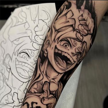 hình xăm luffy siêu đẹp và phong cách Tổng hợp 777+ hình xăm luffy độc đáo và ấn tượng nhất - Genztattoo