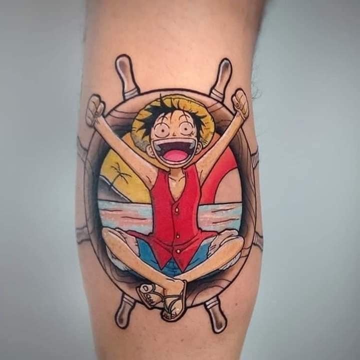 Hình xăm nhân vật Luffy siêu dễ Tổng hợp 777+ hình xăm luffy độc đáo và ấn tượng nhất - Genztattoo