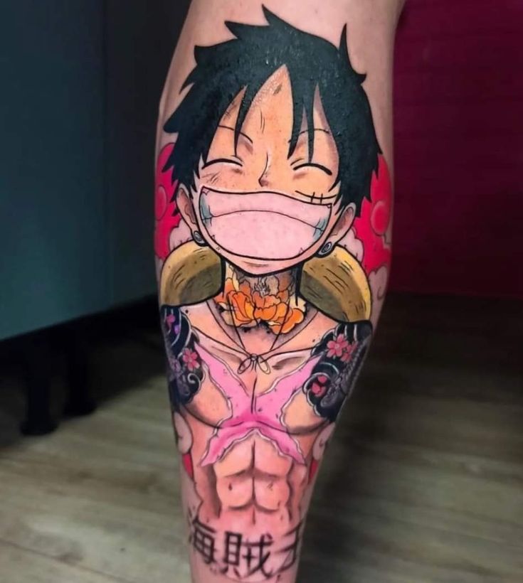 hình xăm luffy siêu hài hước Tổng hợp 777+ hình xăm luffy độc đáo và ấn tượng nhất - Genztattoo