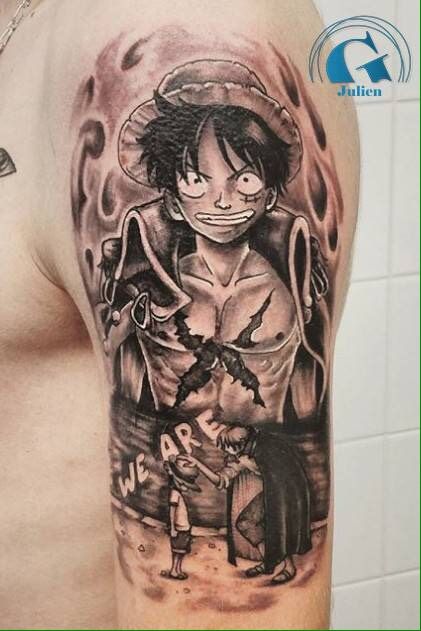 Hình xăm nhân vật Luffy tính cách Tổng hợp 777+ hình xăm luffy độc đáo và ấn tượng nhất - Genztattoo