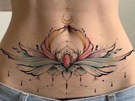 Gợi ý hơn 700 mẫu hình xăm ở bụng độc lạ - Genztattoo