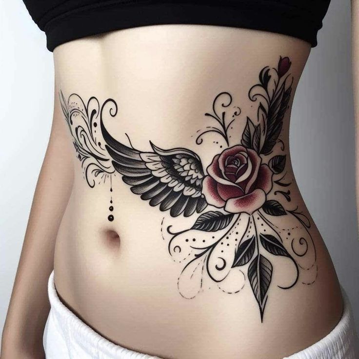 Gợi ý hơn 700 mẫu hình xăm ở bụng độc lạ - Genztattoo