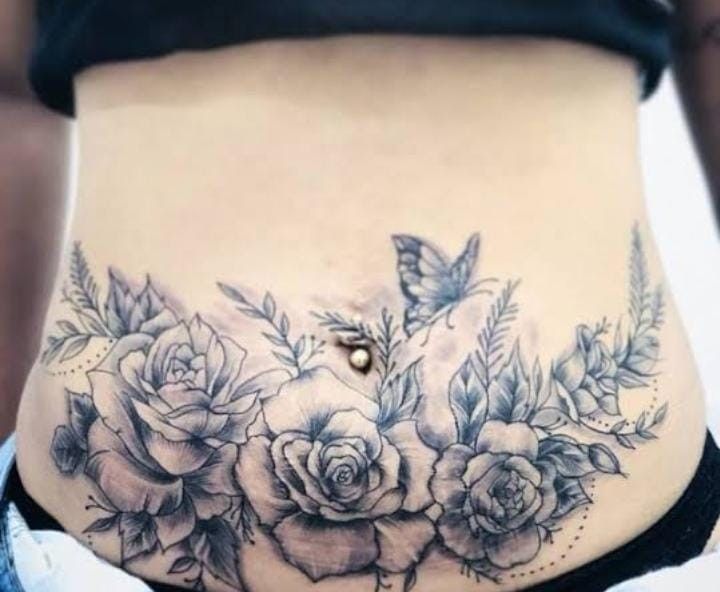 Gợi ý hơn 700 mẫu hình xăm ở bụng độc lạ - Genztattoo