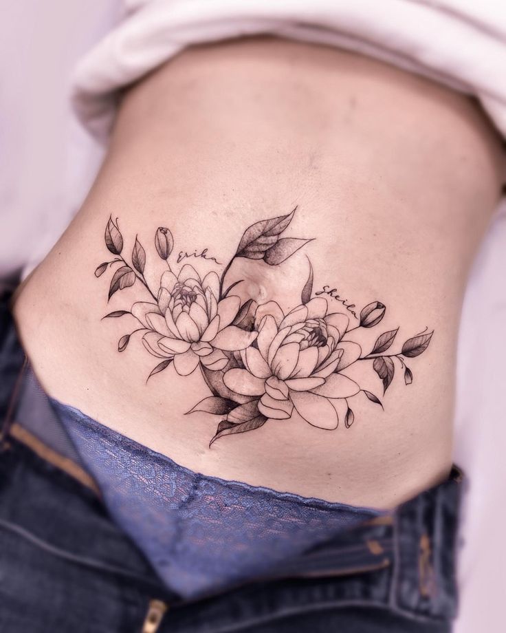 Gợi ý hơn 700 mẫu hình xăm ở bụng độc lạ - Genztattoo