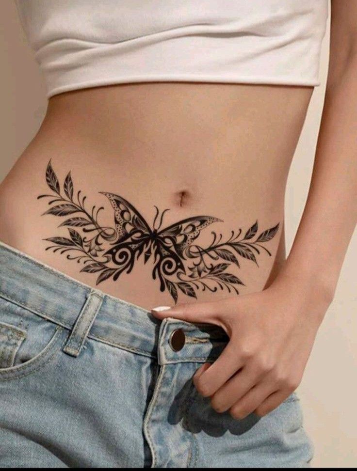 Gợi ý hơn 700 mẫu hình xăm ở bụng độc lạ - Genztattoo