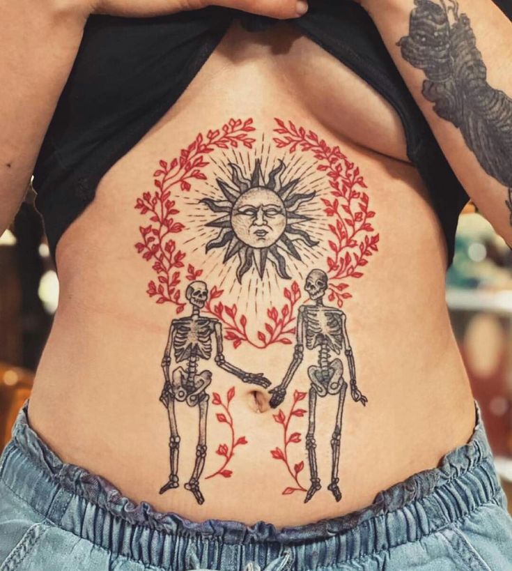 Gợi ý hơn 700 mẫu hình xăm ở bụng độc lạ - Genztattoo