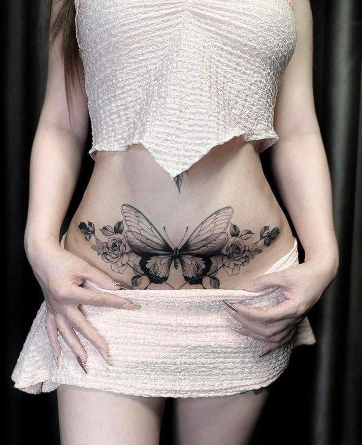 Gợi ý hơn 700 mẫu hình xăm ở bụng độc lạ - Genztattoo