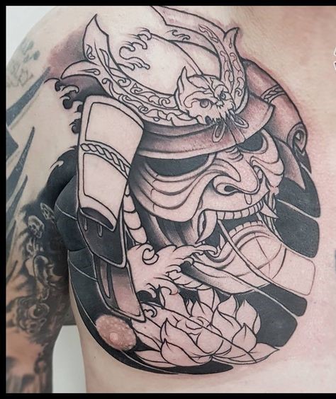 200 mẫu hình xăm mặt quỷ samurai chọn lọc đẹp nhất 2024 - Genztattoo