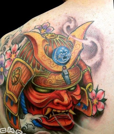 200 mẫu hình xăm mặt quỷ samurai chọn lọc đẹp nhất 2024 - Genztattoo