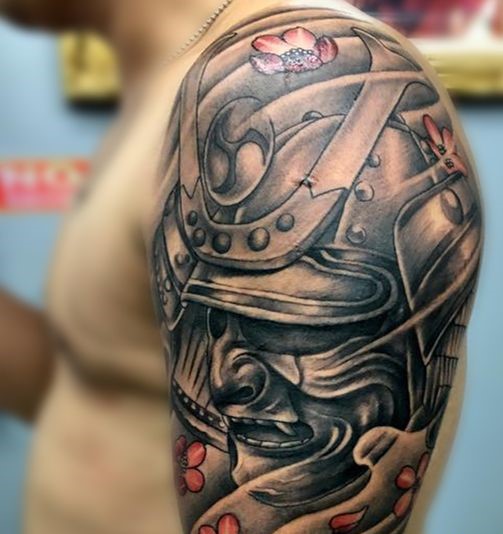 200 mẫu hình xăm mặt quỷ samurai chọn lọc đẹp nhất 2024 - Genztattoo