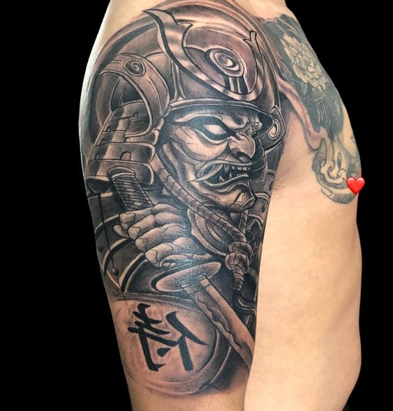 200 mẫu hình xăm mặt quỷ samurai chọn lọc đẹp nhất 2024 - Genztattoo