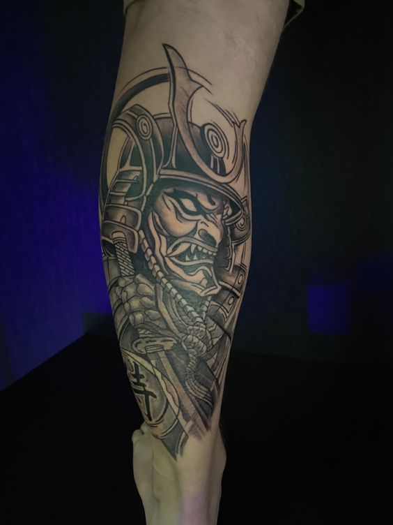 200 mẫu hình xăm mặt quỷ samurai chọn lọc đẹp nhất 2024 - Genztattoo