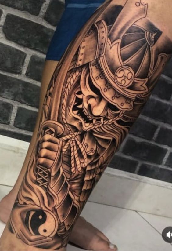 200 mẫu hình xăm mặt quỷ samurai chọn lọc đẹp nhất 2024 - Genztattoo