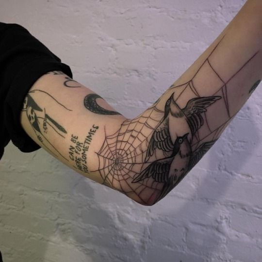 full cánh tay cực đẹp với mẫu tattoo mạng nhện full cánh tay cực đẹp với mẫu tattoo mạng nhện