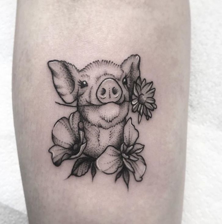 Gợi ý 300+ hình xăm con lợn siêu ngầu và cute cho anh em - Genztattoo