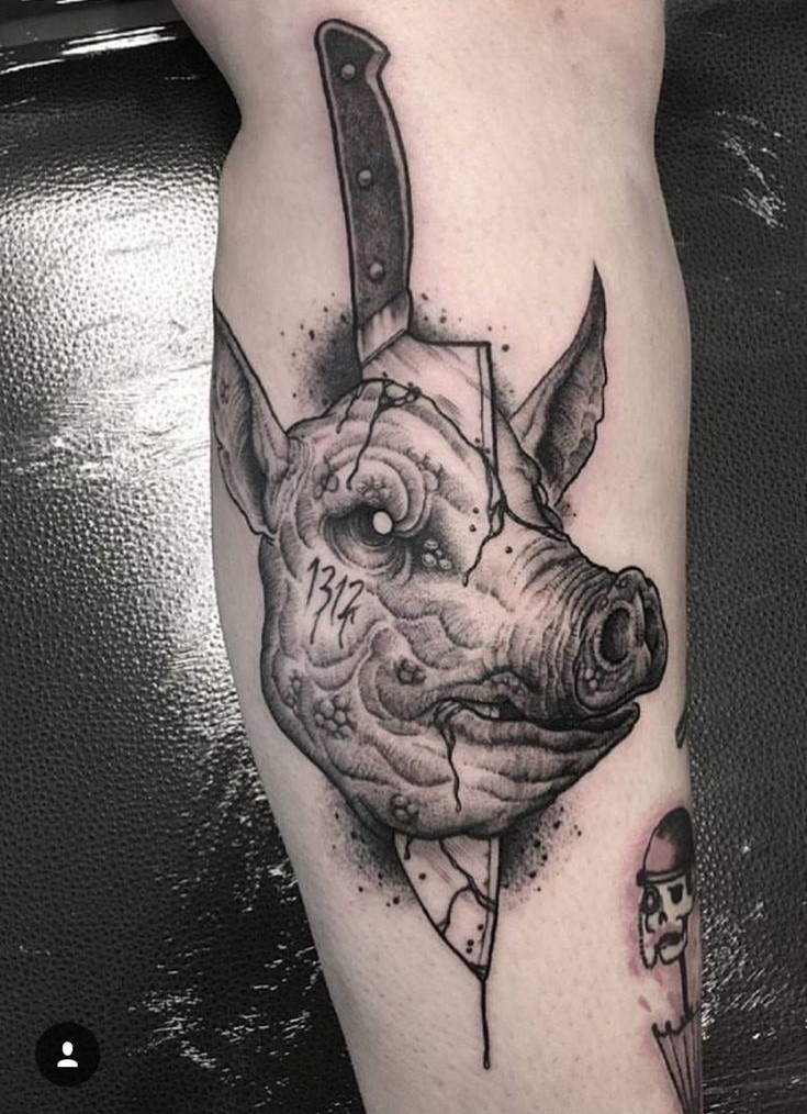Gợi ý 300+ hình xăm con lợn siêu ngầu và cute cho anh em - Genztattoo