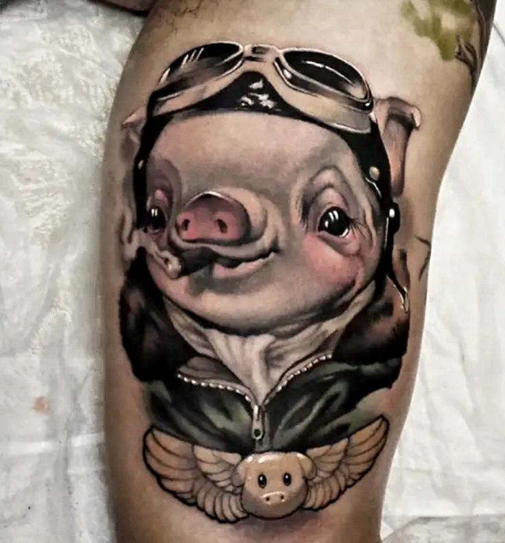 Gợi ý 300+ hình xăm con lợn siêu ngầu và cute cho anh em - Genztattoo
