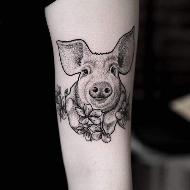 Gợi ý 300+ hình xăm con lợn siêu ngầu và cute cho anh em - Genztattoo