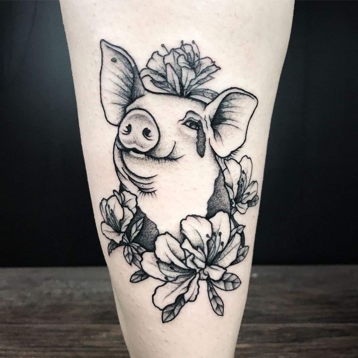 Gợi ý 300+ hình xăm con lợn siêu ngầu và cute cho anh em - Genztattoo