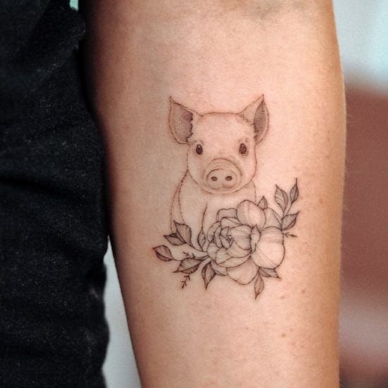Gợi ý 300+ hình xăm con lợn siêu ngầu và cute cho anh em - Genztattoo