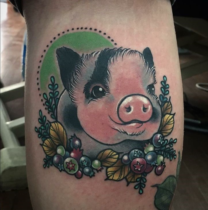 Gợi ý 300+ hình xăm con lợn siêu ngầu và cute cho anh em - Genztattoo