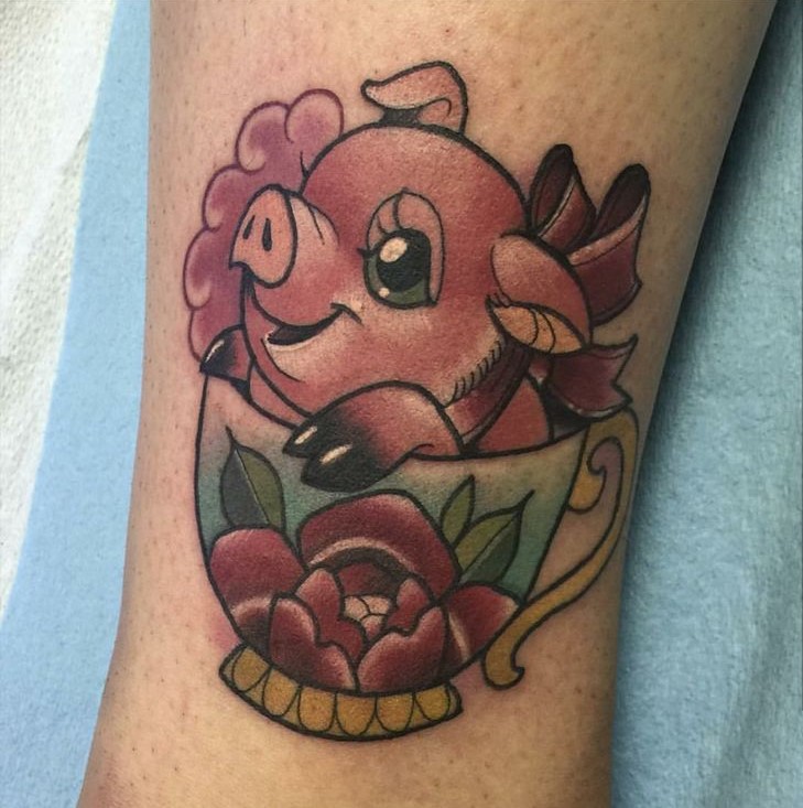 Gợi ý 300+ hình xăm con lợn siêu ngầu và cute cho anh em - Genztattoo