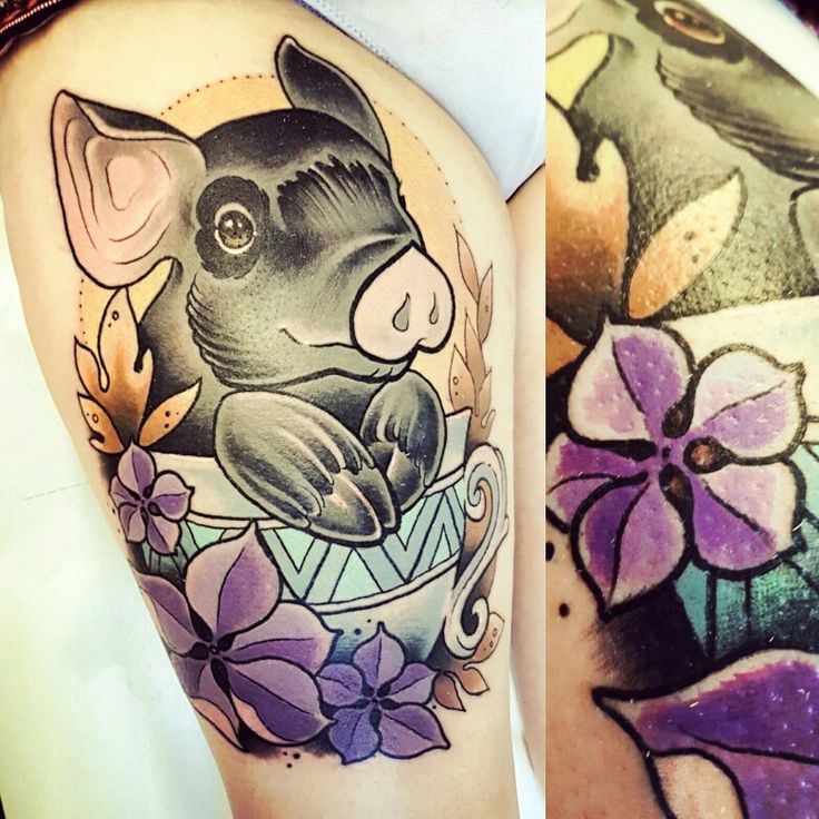 Gợi ý 300+ hình xăm con lợn siêu ngầu và cute cho anh em - Genztattoo
