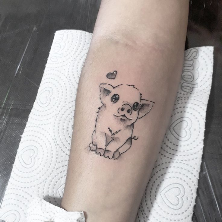 Gợi ý 300+ hình xăm con lợn siêu ngầu và cute cho anh em - Genztattoo