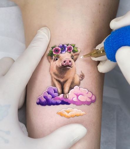 Gợi ý 300+ hình xăm con lợn siêu ngầu và cute cho anh em - Genztattoo