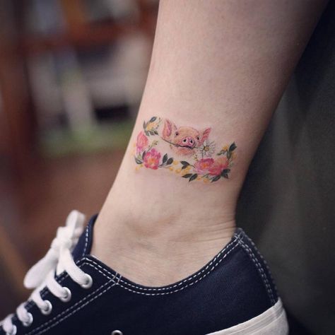 Gợi ý 300+ hình xăm con lợn siêu ngầu và cute cho anh em - Genztattoo
