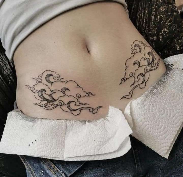 tattoo hai bên eo siêu đẹp mắt tattoo hai bên eo siêu đẹp mắt