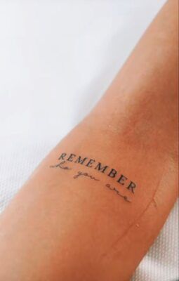 thanh lịch với mẫu chữ tattoo cực đẹp thanh lịch với mẫu chữ tattoo cực đẹp