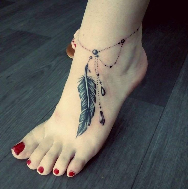 ý tưởng tattoo chiếc vòng chân lông vũ ý tưởng tattoo chiếc vòng chân lông vũ
