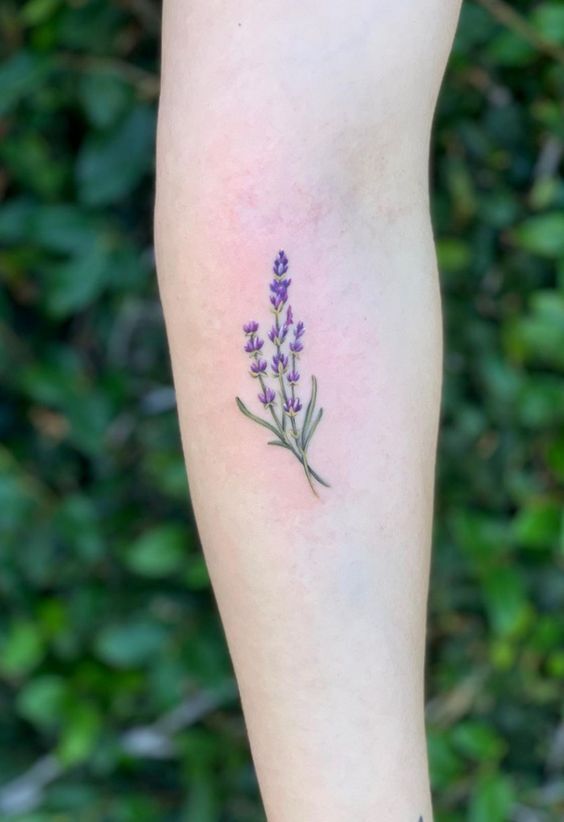 chọn ngay mẫu lavender ý nghĩa cho nữ